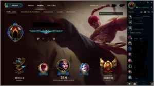 Conta de league of legends LOL