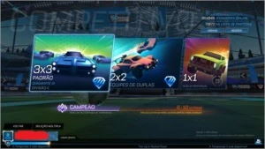 Conta Rocket League Champion Rumble e Diamante 3 no 3x3 - Outros