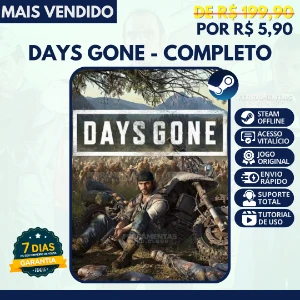Days Gone - Jogo completo Steam Offline