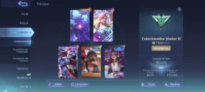 Conta de MLBB com 11.11 do Thamuz