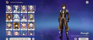 Conta com zhongli no garantido - Genshin Impact