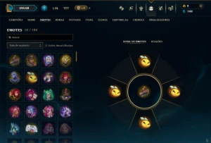 Unranked com 35 Champs e 4 Skins - League of Legends LOL