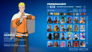 Conta Fortinite | 96 skins | Sasuke Uchiha - Fortnite