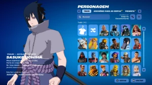 Conta Fortinite | 96 skins | Sasuke Uchiha - Fortnite