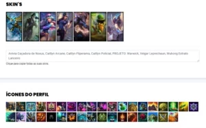 Conta Platina 4 com 26 Champs e 7 Skins - League of Legends LOL