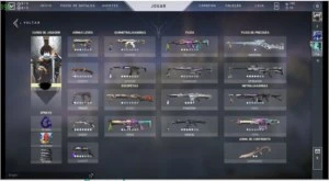 Conta de Valorant com 3500 reais em skins LEIA A DESC