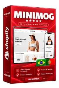 Tema Minimog Shopify Português + Chave de Ativação - Sites, Lojas e Sistemas Prontos Sites e Scripts