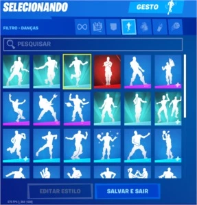 Conta de Fortnite com mais de 120 jogos na Epic