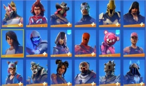 Conta de fortnite season 3 a 12 full e glow
