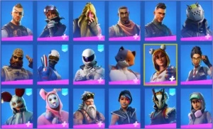 Conta de fortnite season 3 a 12 full e glow
