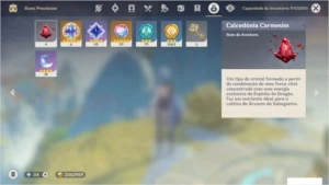 Conta Genshin Impact Eula AR 28 com 39 Destinos Entrelaçados