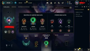 Conta lol platina 3 - League of Legends