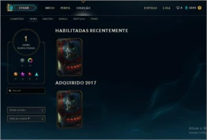 Conta De League Of Legends Nível 27 LOL