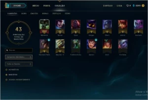 Conta De League Of Legends Nível 27 LOL