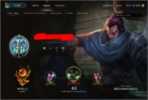 Conta De League Of Legends Nível 27 LOL