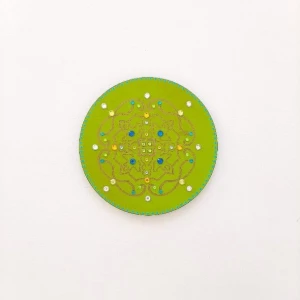 Mandala Indiana Colorida - Artesanato e Personalizados