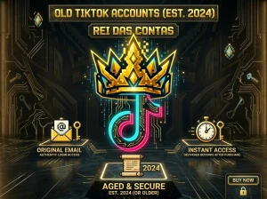 Conta TikTok Antiga (2024) | E-mail Original + Imediato