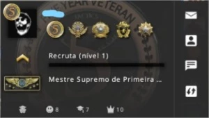 Conta supremo 6 anos de steam - Counter Strike CS