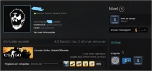 Conta supremo 6 anos de steam - Counter Strike CS