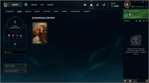 Conta LoL, Gold IV, Smurf 60% de win rate, 35625 EA - League of Legends