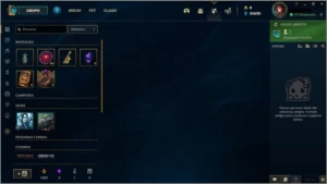 Conta LoL, Gold IV, Smurf 60% de win rate, 35625 EA - League of Legends