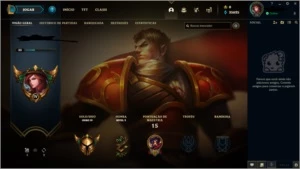 Conta LoL, Gold IV, Smurf 60% de win rate, 35625 EA - League of Legends