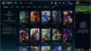 Conta LoL, Gold IV, Smurf 60% de win rate, 35625 EA - League of Legends