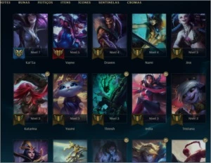 Uma ótima conta!! - League of Legends LOL