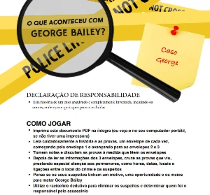 Jogo Criminal - Caso George