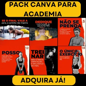 Pack Canva Academia - 80 Temas Editáveis Vol 1 - Outros