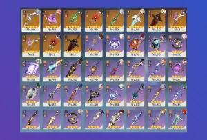 15 Personagens 5, 11 Armas 5, Level 58 - Genshin Impact