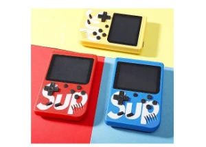 Mini Game Video Retro Com Jogos Internos E Controle 8 Bit - Produtos Físicos