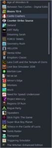 CONTA STEAM lvl 23 com 32 jogos comprados