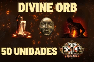 🟢ONLINE- 50Divine Orb-Path Of Exile-Liga Crucible (3.21)-PC
