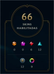 Conta Platina 3 - Desde a season 4 - League of Legends LOL
