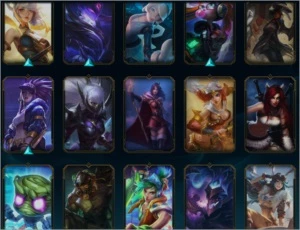 conta level 144 com 196 skins 3 miticas 35 cromas 93 emotes - League of Legends LOL