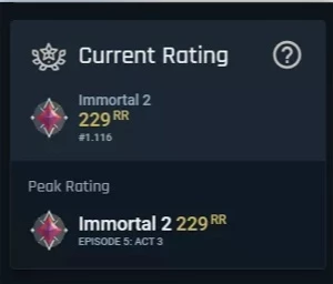 Valorant conta Imortal 2 229RR #1.115