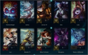 CONTA LOL UNRANKED NÍVEL 72 + 41 CAMPEÕES + 17 SKINS - League of Legends