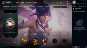 LOL conta nivel 111 Ouro V Skins+Campeões no anuncio - League of Legends