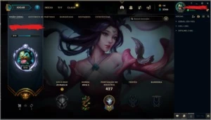 Conta League of Legends season 5, 192 skins LOL