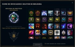 Conta League of Legends season 5, 192 skins LOL