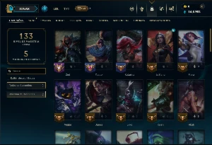 Esmeralda 2 com 55 Champs e 26 Skins - League of Legends LOL
