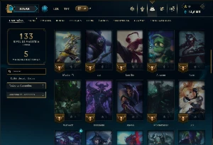 Esmeralda 2 com 55 Champs e 26 Skins - League of Legends LOL
