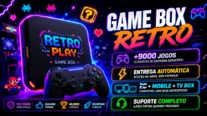 🎮 Pack Retrobox Vip | +9000 Jogos Clássicos - Outros