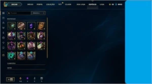 CONTA LEAGUE OF LEGENDS OURO 2, QUASE FULL CHAMP, 389 SKINS LOL