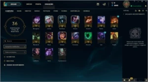 Conta Unranked + Ícones Antigos - League of Legends LOL