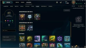 Conta Unranked + Ícones Antigos - League of Legends LOL