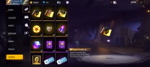 Conta Free Fire com angelical no preço
