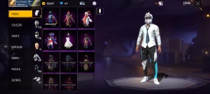 Conta Free Fire com angelical no preço