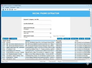 Extrator de nùmeros e localização